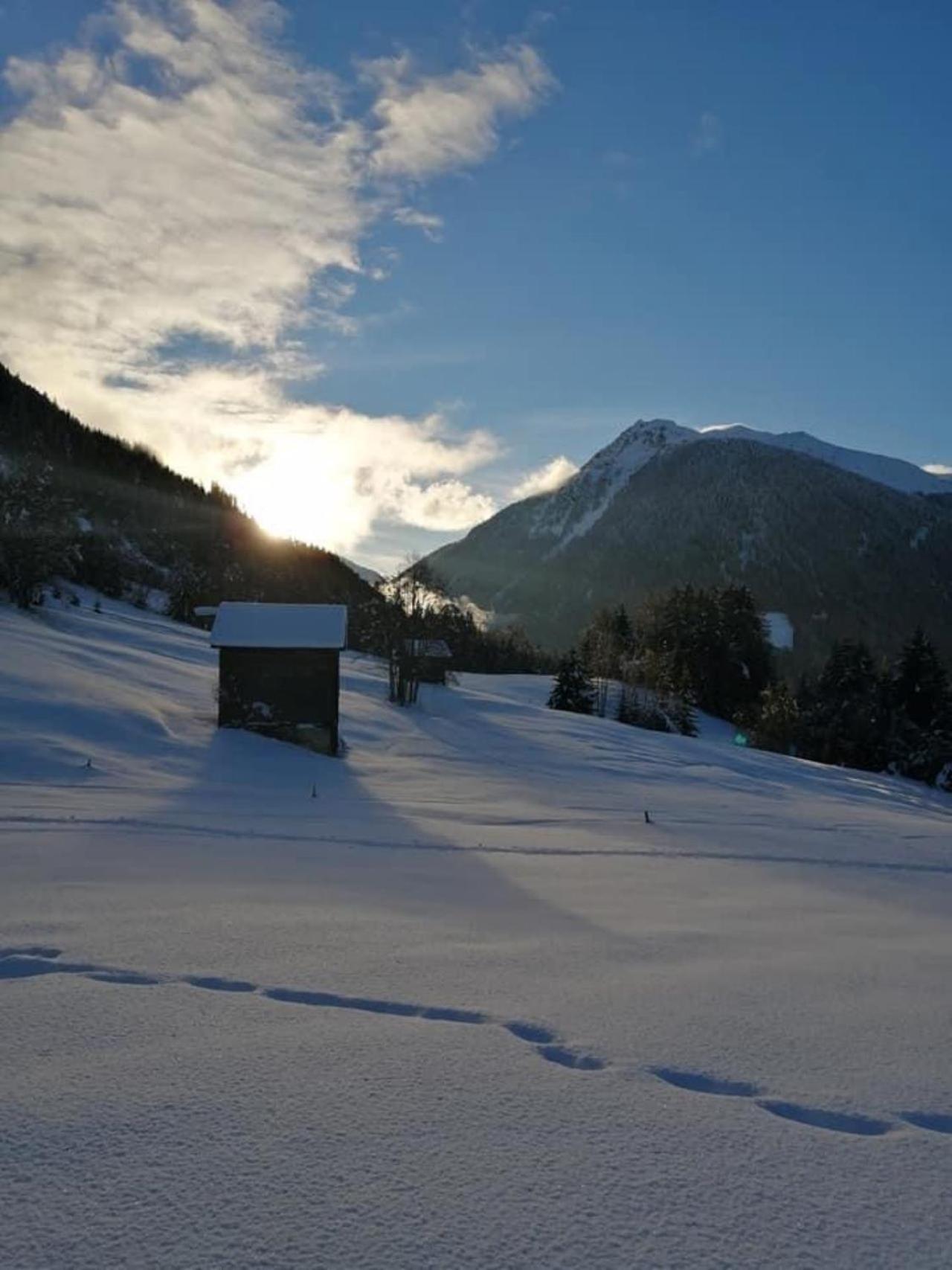 Gasthof Alpenblick Tobadill Exterior foto