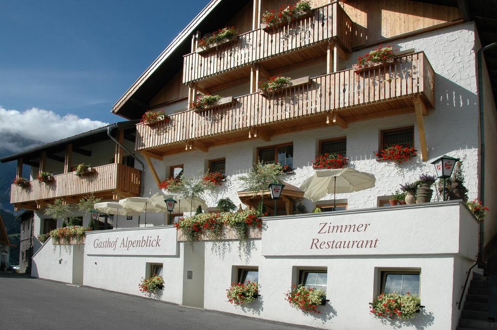 Gasthof Alpenblick Tobadill Exterior foto